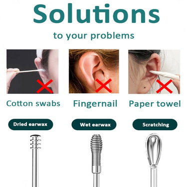 Earwax Removal Kit Set Of 6 (Buy 01 & Get 01 Free)
